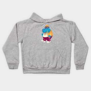 Street Hippo Kids Hoodie